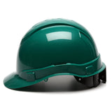 Pyramex Ridgeline Cap Style Hard Hat, 6 Pt Glide or Ratchet Suspension