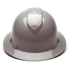 Pyramex Ridgeline Full Brim Hard Hat, 4 Pt Ratchet Suspension