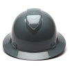 Pyramex Ridgeline Full Brim Hard Hat, 4 Pt Ratchet Suspension