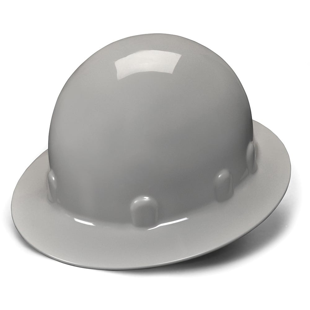 Pyramex SL Series Sleek Shell Full Brim Hard Hat, 4 Pt Suspension