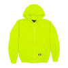 Berne HVF101 Heritage Hi Vis Hooded Sweatshirt with Thermal Lining