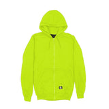 Berne HVF101 Heritage Hi Vis Hooded Sweatshirt with Thermal Lining