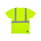 Berne HVK012 Class 2 Hi Vis Short Sleeve T-Shirt with Chest Pocket