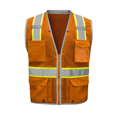 Hype - Lite Enhanced Visibility Safety Vest with Inner iPad Pockets - Gorvex.com