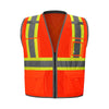 Hype - Lite X - Back Contrast Class 2 Safety Vest with Plastic ID Pocket - Gorvex.com