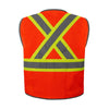 Hype - Lite X - Back Contrast Class 2 Safety Vest with Plastic ID Pocket - Gorvex.com