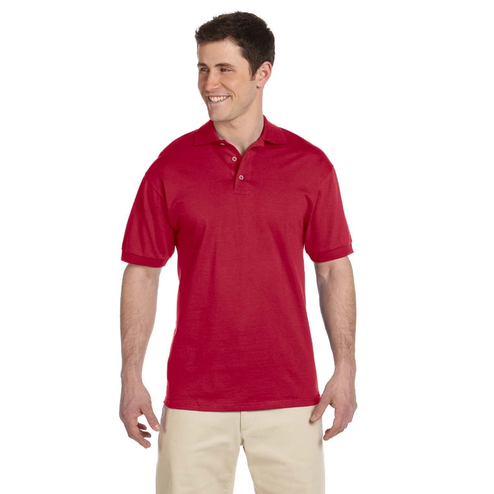 Jerzees J100 Heavyweight Cotton Jersey Polo Shirt