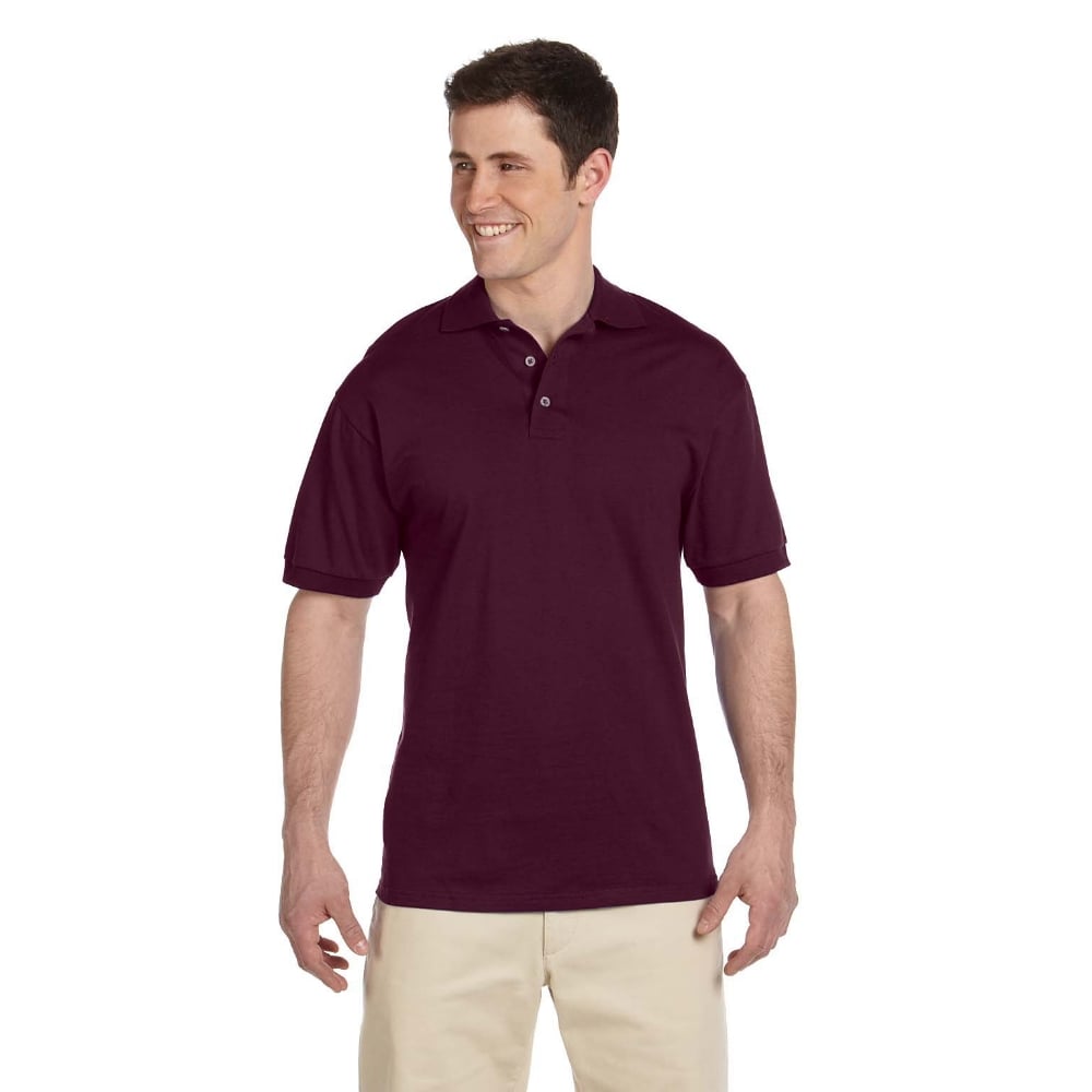 Jerzees J100 Heavyweight Cotton Jersey Polo Shirt