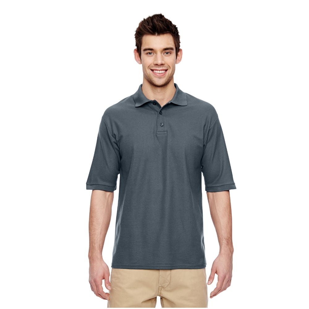 Jerzees 537MSR Short Sleeve 65/35 Piqué Polo Shirt with Easy Care™ - Gorvex.com