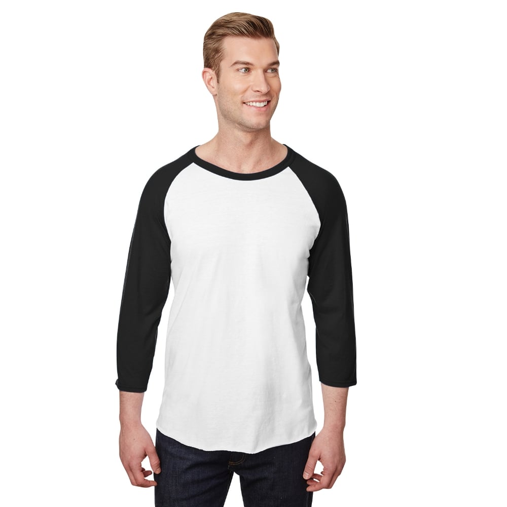 Jerzees 560RR Premium Blend 50/50 Three - Quarter Raglan Baseball T-Shirt - Gorvex.com