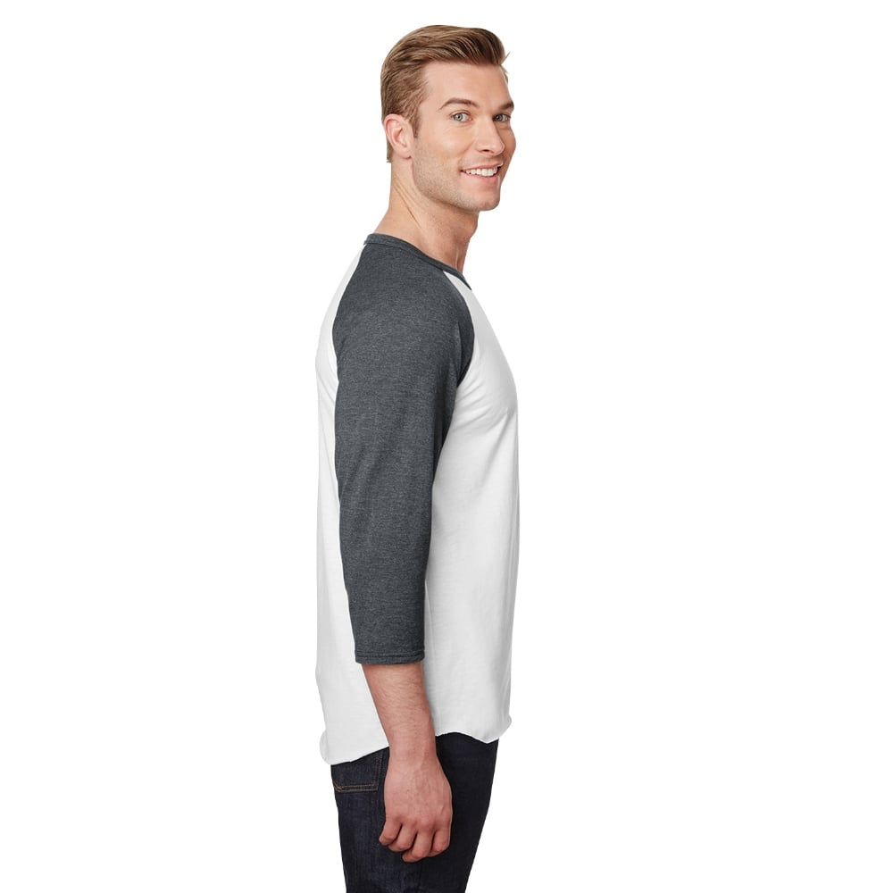 Jerzees 560RR Premium Blend 50/50 Three - Quarter Raglan Baseball T-Shirt - Gorvex.com