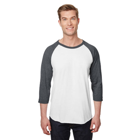 Jerzees 560RR Premium Blend 50/50 Three - Quarter Raglan Baseball T-Shirt - Gorvex.com