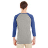 Jerzees 601RR 50/37/13 Triblend Three - Quarter Raglan Baseball T-Shirt - Gorvex.com