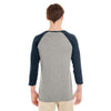 Jerzees 601RR 50/37/13 Triblend Three - Quarter Raglan Baseball T-Shirt - Gorvex.com