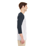 Jerzees 601RR 50/37/13 Triblend Three - Quarter Raglan Baseball T-Shirt - Gorvex.com