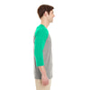 Jerzees 601RR 50/37/13 Triblend Three - Quarter Raglan Baseball T-Shirt - Gorvex.com