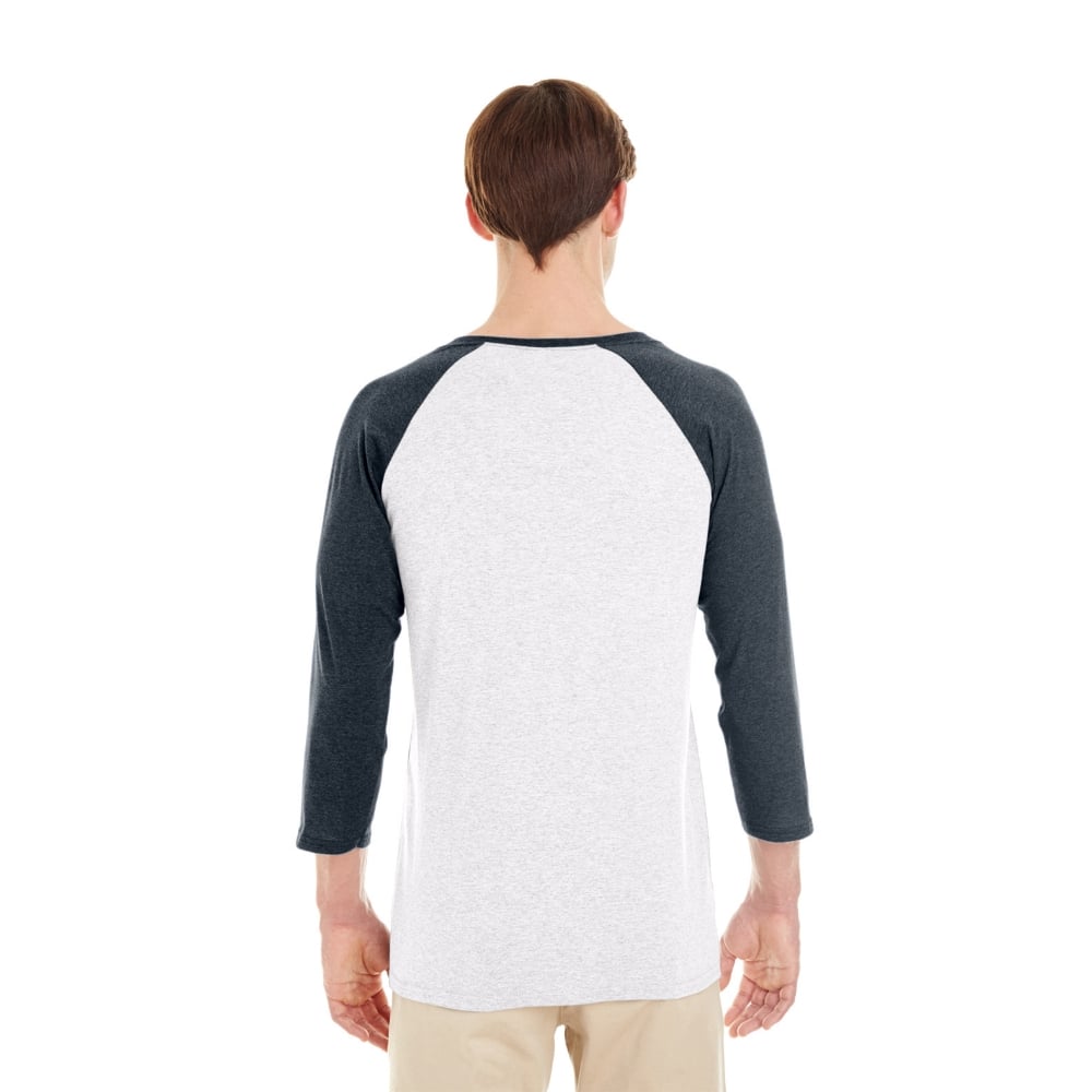 Jerzees 601RR 50/37/13 Triblend Three - Quarter Raglan Baseball T-Shirt - Gorvex.com