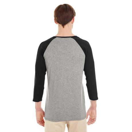 Jerzees 601RR 50/37/13 Triblend Three - Quarter Raglan Baseball T-Shirt - Gorvex.com