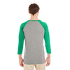 Jerzees 601RR 50/37/13 Triblend Three - Quarter Raglan Baseball T-Shirt - Gorvex.com