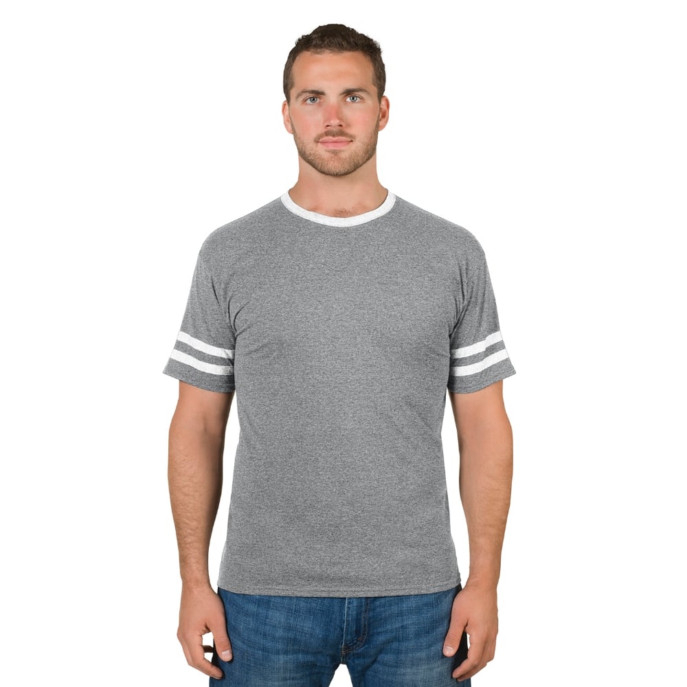 Jerzees 602 MR Triblend Varsity 50/37/13 Ringer T-Shirt - Gorvex.com