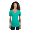 Jerzees 602 WVR Ladies' Triblend Varsity 50/37/13 V - Neck T-Shirt - Gorvex.com