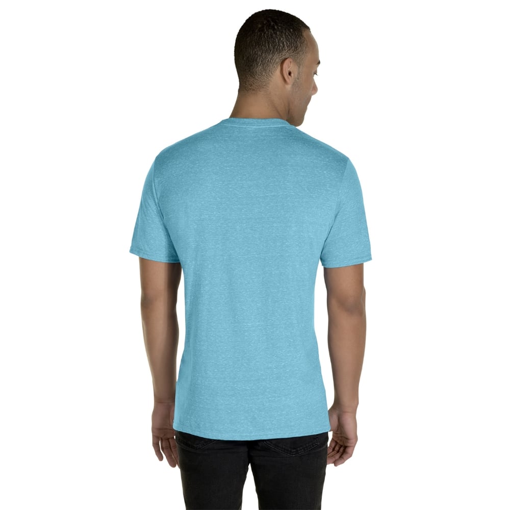 Jerzees 88MR Short Sleeve 88/12 Snow Heather T-Shirt - Gorvex.com