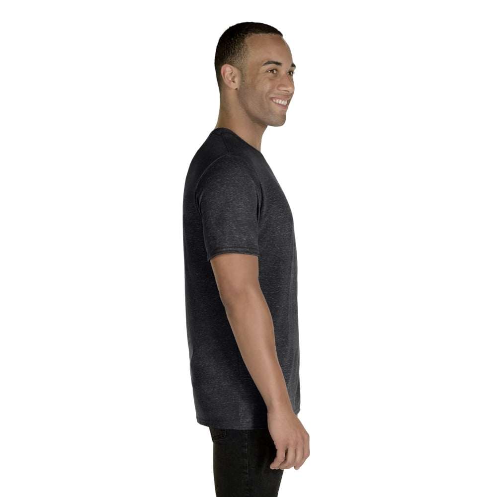 Jerzees 88MR Short Sleeve 88/12 Snow Heather T-Shirt - Gorvex.com