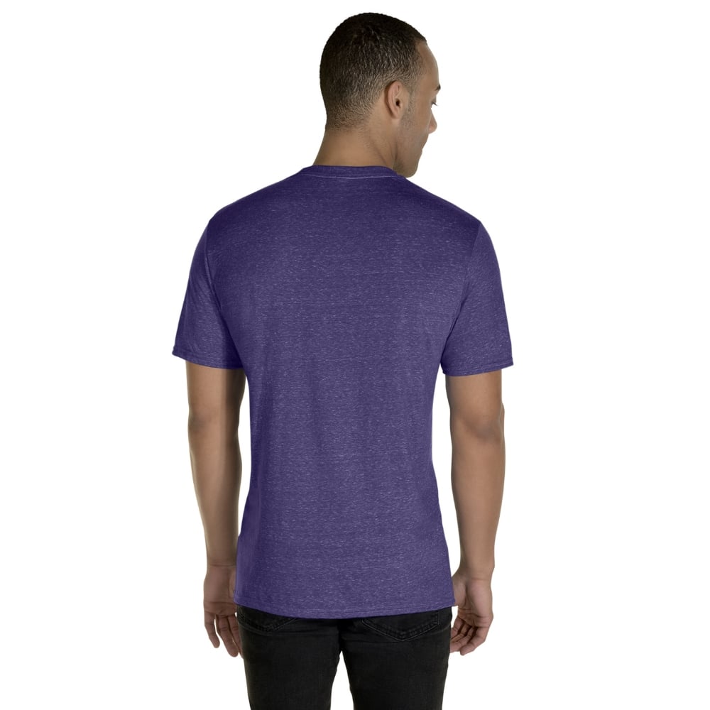 Jerzees 88MR Short Sleeve 88/12 Snow Heather T-Shirt - Gorvex.com