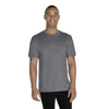 Jerzees 88MR Short Sleeve 88/12 Snow Heather T-Shirt - Gorvex.com