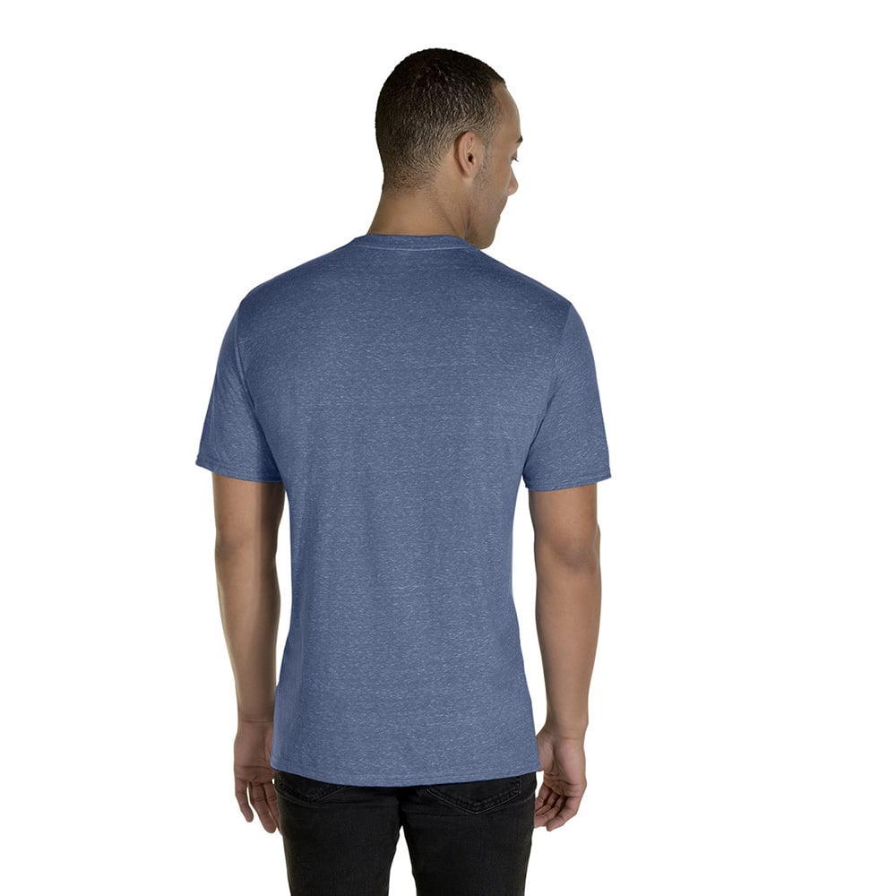 Jerzees 88MR Short Sleeve 88/12 Snow Heather T-Shirt - Gorvex.com