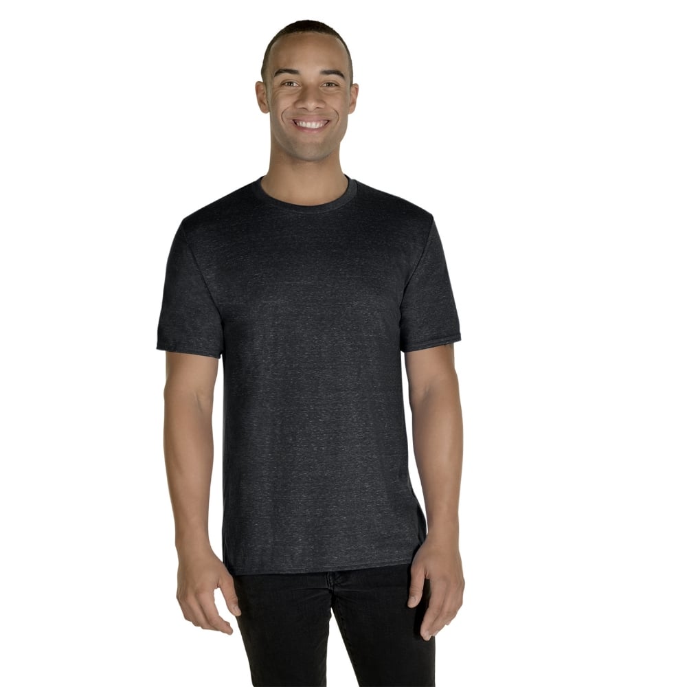 Jerzees 88MR Short Sleeve 88/12 Snow Heather T-Shirt - Gorvex.com