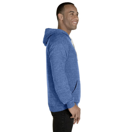 Jerzees 90MR 66/34 Snow Heather French Terry Pullover Hood Sweatshirt - Gorvex.com