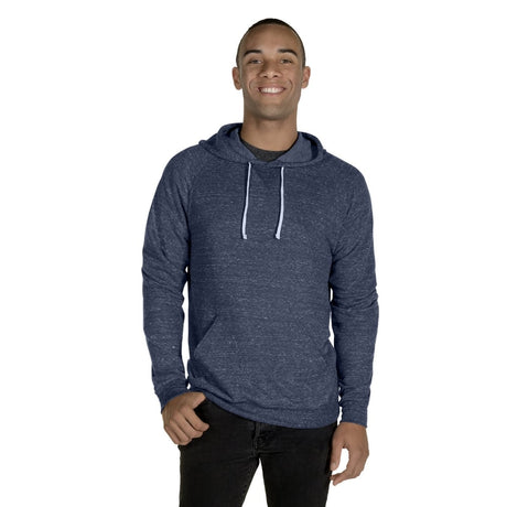 Jerzees 90MR 66/34 Snow Heather French Terry Pullover Hood Sweatshirt - Gorvex.com