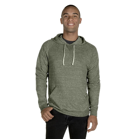 Jerzees 90MR 66/34 Snow Heather French Terry Pullover Hood Sweatshirt - Gorvex.com