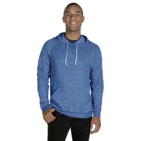 Jerzees 90MR 66/34 Snow Heather French Terry Pullover Hood Sweatshirt - Gorvex.com