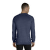 Jerzees 91MR Snow Heather French Terry Crewneck Sweatshirt - Gorvex.com