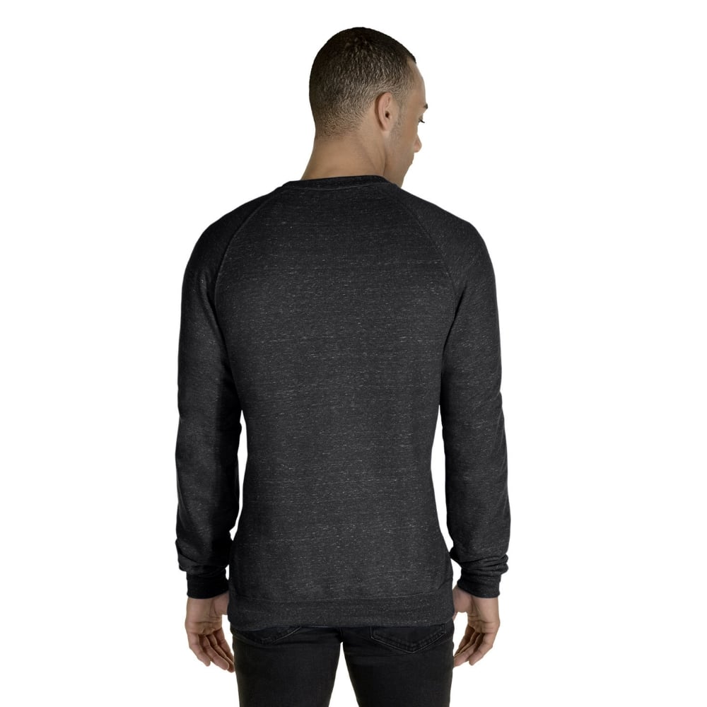 Jerzees 91MR Snow Heather French Terry Crewneck Sweatshirt - Gorvex.com