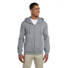 Jerzees NuBlend® 4999 Super Sweats Full - Zip Hooded Sweatshirt - Gorvex.com