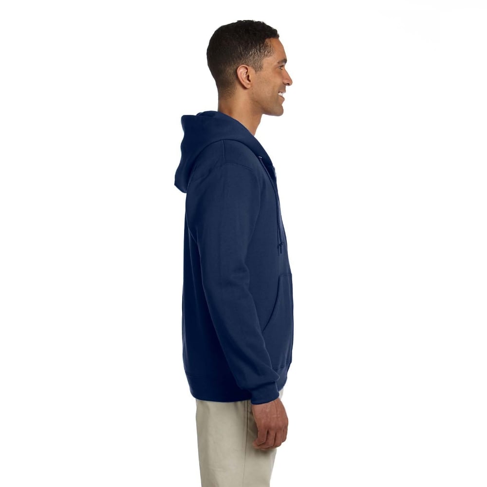 Jerzees NuBlend® 4999 Super Sweats Full - Zip Hooded Sweatshirt - Gorvex.com