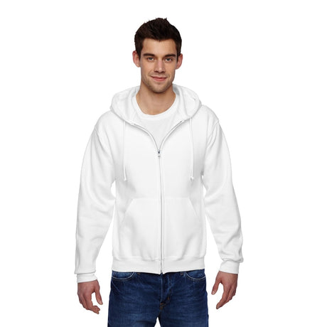 Jerzees NuBlend® 4999 Super Sweats Full - Zip Hooded Sweatshirt - Gorvex.com