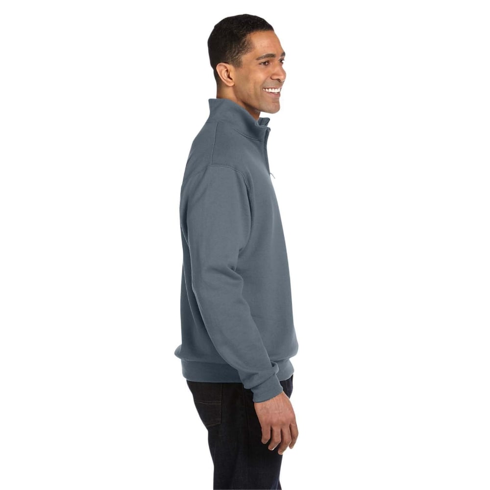 Jerzees NuBlend® 995M 50/50 Quarter - Zip Cadet Collar Sweatshirt - Gorvex.com