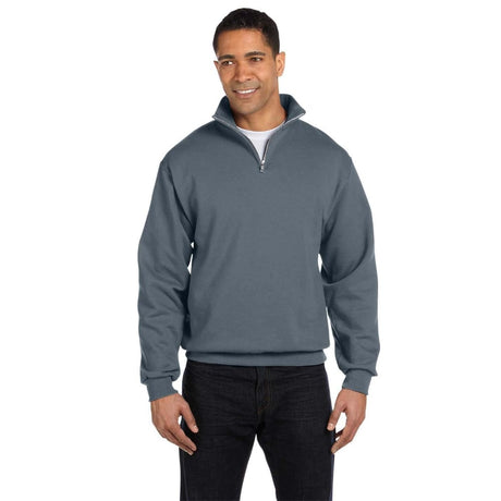 Jerzees NuBlend® 995M 50/50 Quarter - Zip Cadet Collar Sweatshirt - Gorvex.com