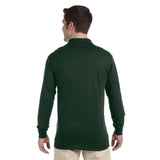 Jerzees SpotShield™ 437ML Long - Sleeve Jersey Polo Shirt - Gorvex.com