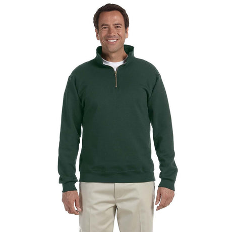 Jerzees Super Sweats® NuBlend® 4528 Quarter - Zip Collar Sweatshirt - Gorvex.com