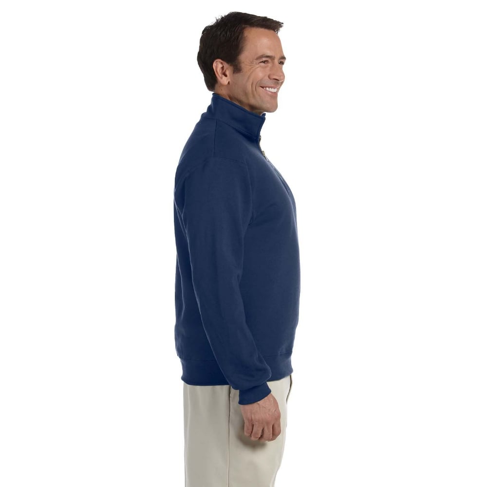 Jerzees Super Sweats® NuBlend® 4528 Quarter - Zip Collar Sweatshirt - Gorvex.com