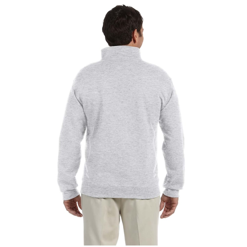 Jerzees Super Sweats® NuBlend® 4528 Quarter - Zip Collar Sweatshirt - Gorvex.com