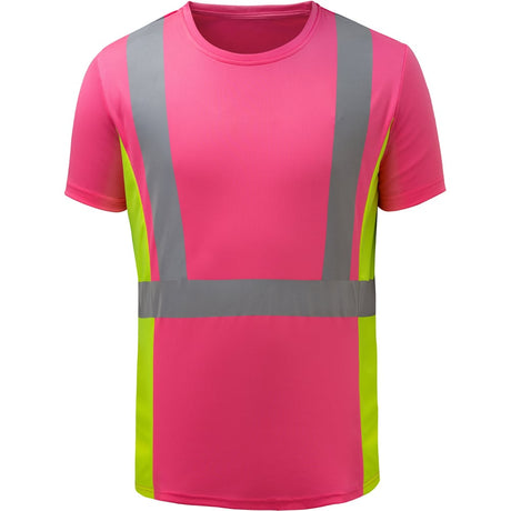 Ladies Short Sleeve Hi Vis Safety T-Shirt, Class 2 - Gorvex.com