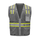 Hype-Lite Enhanced Visibility Safety Vest with Inner iPad Pockets