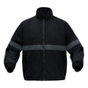 Nylon Waterproof Fleece Parka with Reflective Tape