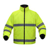 Nylon Waterproof Fleece Parka with Reflective Tape